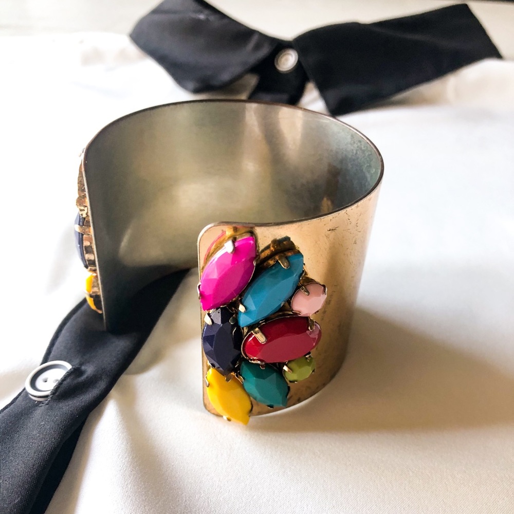 Multicolor Jewel Cuff